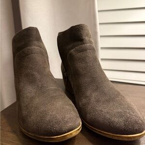 Lucky Brand Suede Ankle Boots
